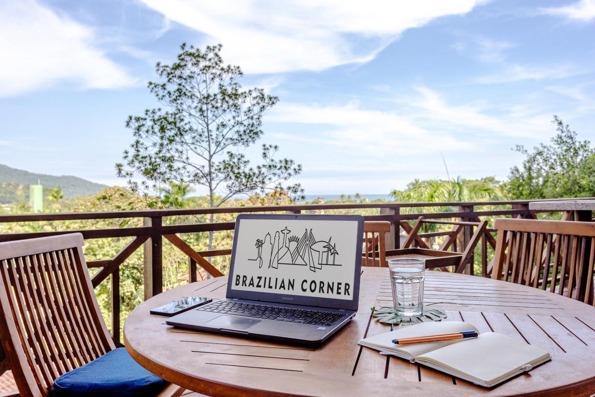 Casa Com Vista Incrivel E Jacuzzi | Brazilian Corner Villa Camburi  Exterior photo